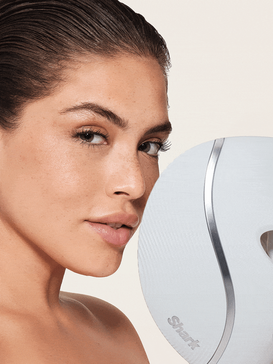That glow, it's natural — Shark CryoGlow LED face mask